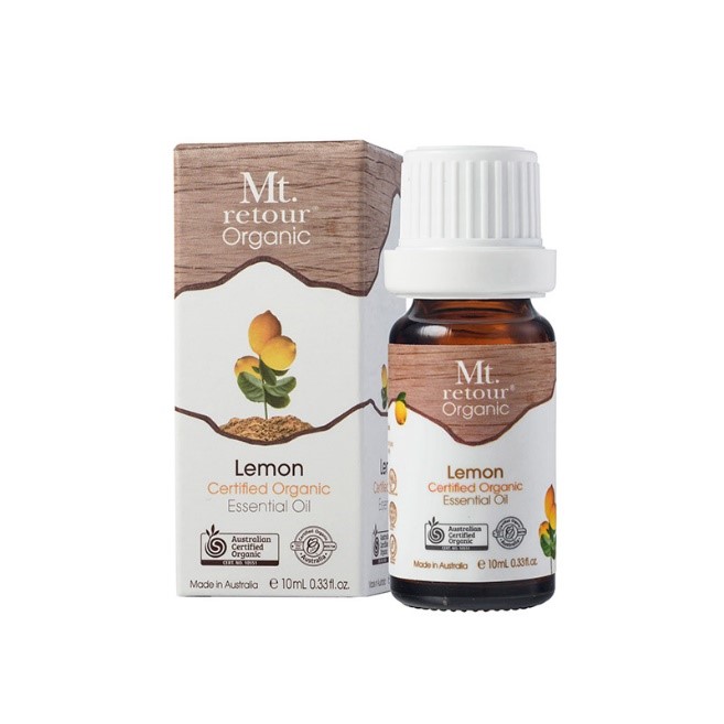 Lemon Certified Organic Essential Oil (MR20) 10mL