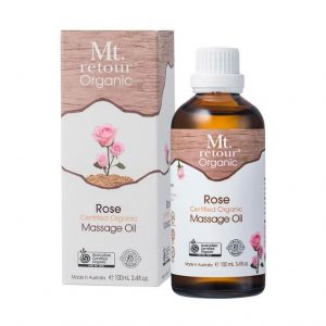 Rose Massage Certified Organic Oil (MR55) 100ml