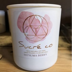 Sucre Co Candles Satsum Berry
