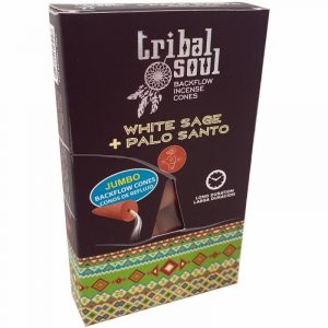 White Sage Palo Santo Incense Cones (Tribal Soul)