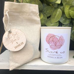 Sucre Co Candles Citrus Fruit and Green Mint