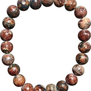 Jasper Red Leopard  Bracelet