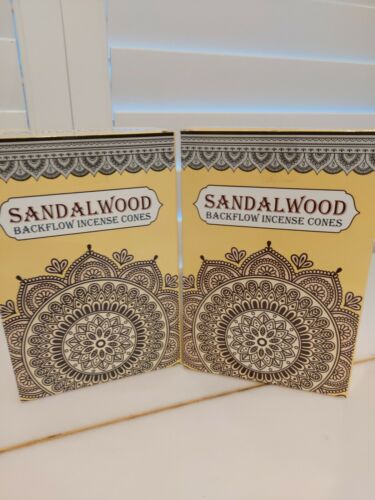 Backflow Incense Cones (Sandlewood)