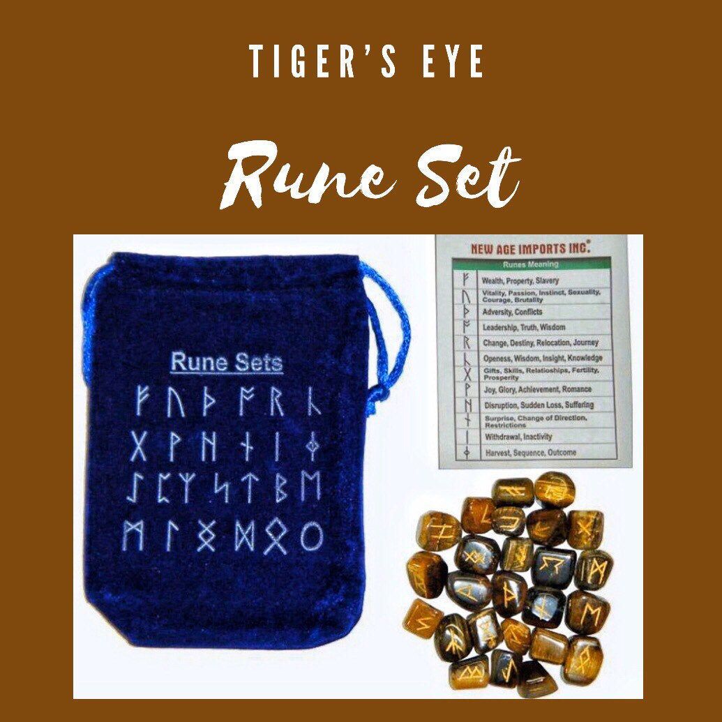 Runes (Tigers Eye)