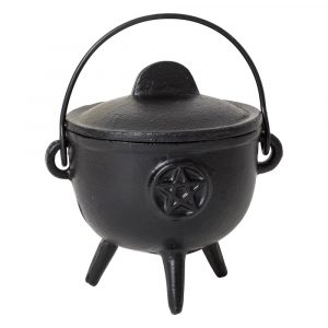 Cast Iron Pentacle cauldron