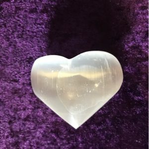 Selenite heart