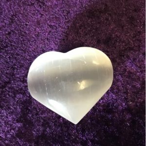 Selenite heart