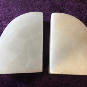 Selenite book holder
