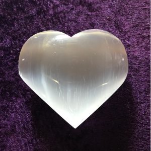 Selenite Heart