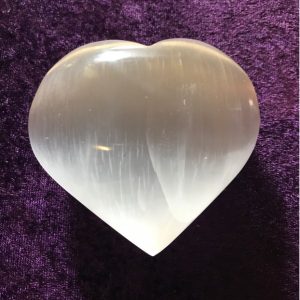 Selenite Heart