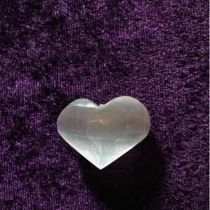Selenite Heart Mini
