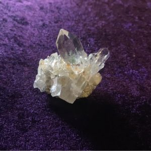 Rutilated Quartz Cluster